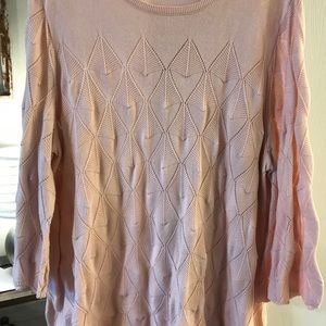 Baby pink sweater